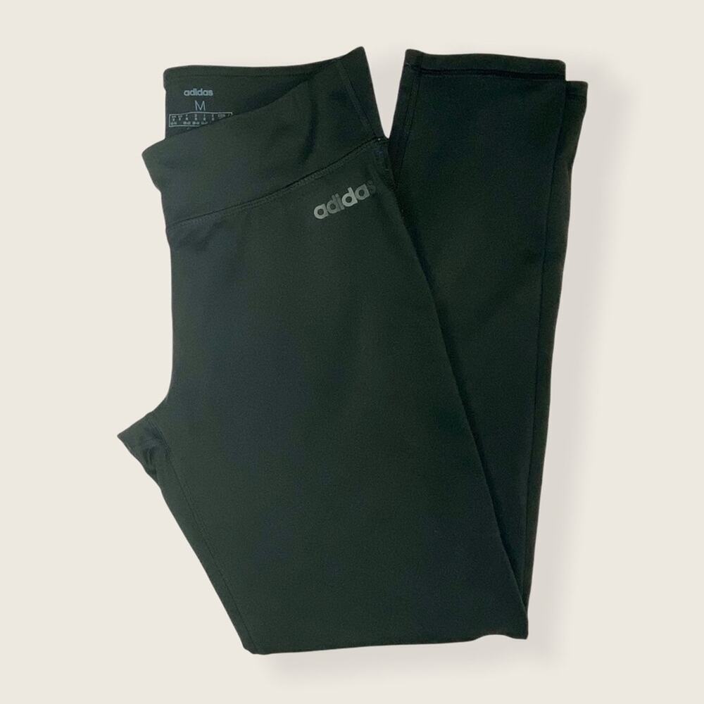 EUC | adidas | Ankle Leggings | Black | Medium